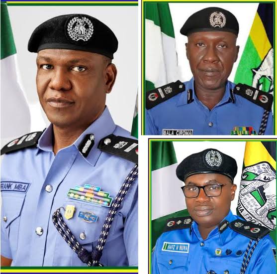 IGP EGBETOKUN DECORATES DIGs BALA CIROMA, FRANK MBA, 14 AIGs, 22 CPs ...